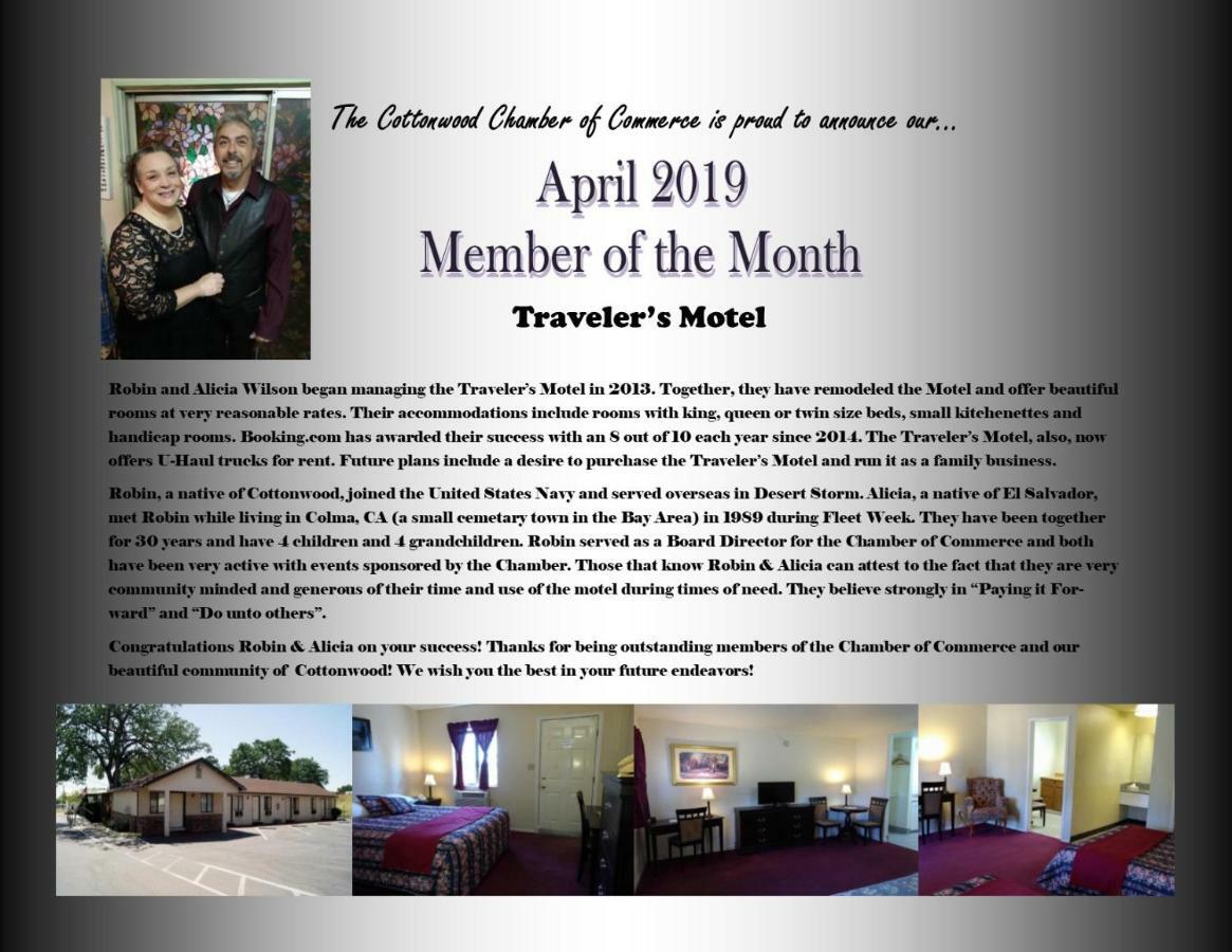 Travelers Motel Cottonwood Zewnętrze zdjęcie